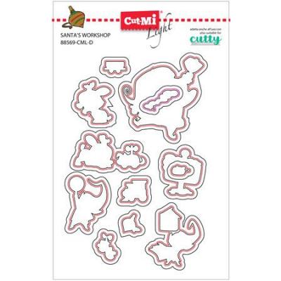 Impronte d'Autore Outline Dies - Santa's Workshop